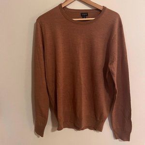 J. Crew Tan Brown Wool Sweater